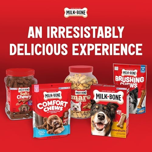 Milk-Bone Dog Treats – Original Crunchy Biscuits for Medium Dogs, 10 lb