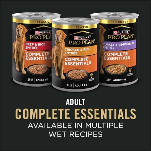 Purina Pro Plan Dog Food – Shredded Blend Chicken & Rice, 35 lb