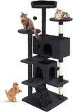 54-Inch Cat Tree Tower – Multi-Level Condo & Scratching Post