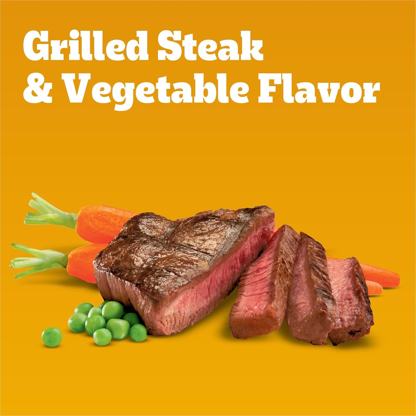 Pedigree Adult Dry Dog Food – Steak & Vegetable Flavor, 18 lb