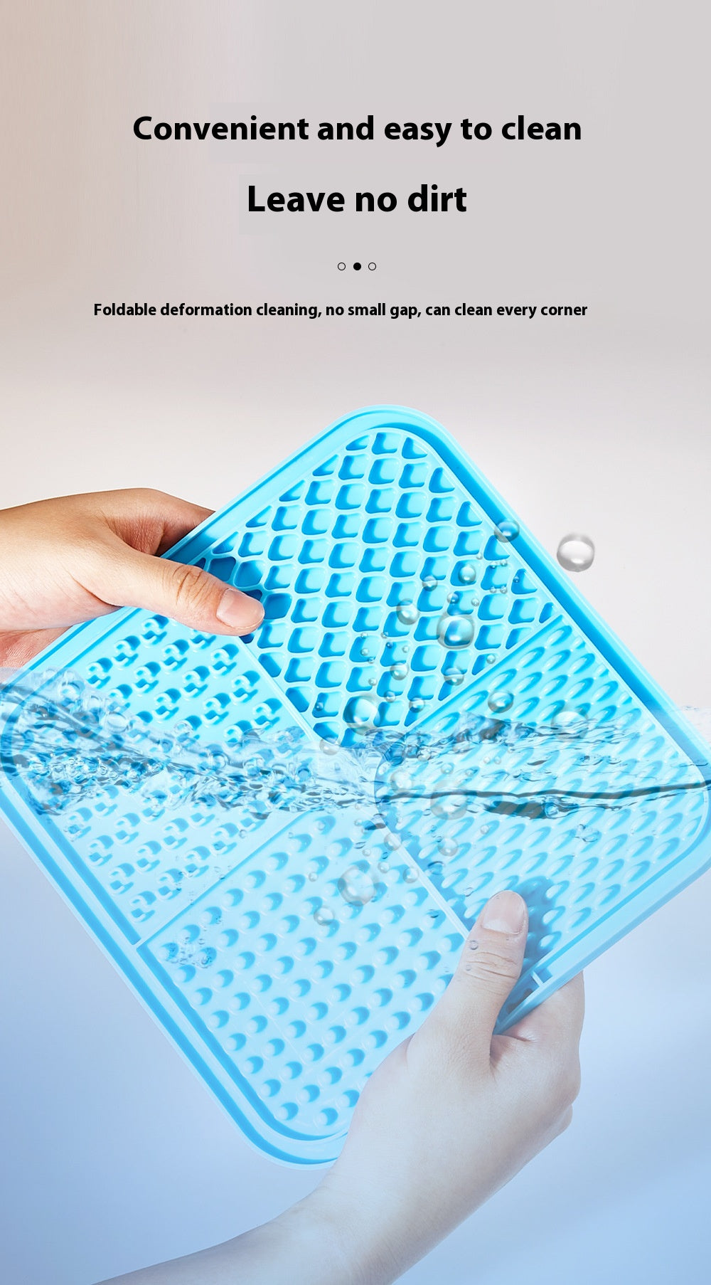 LUKITO Lick Mat for Dogs & Cats – Slow Feeder with Suction Cups