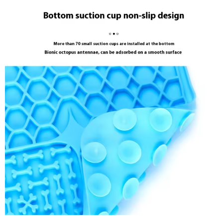 LUKITO Lick Mat for Dogs & Cats – Slow Feeder with Suction Cups