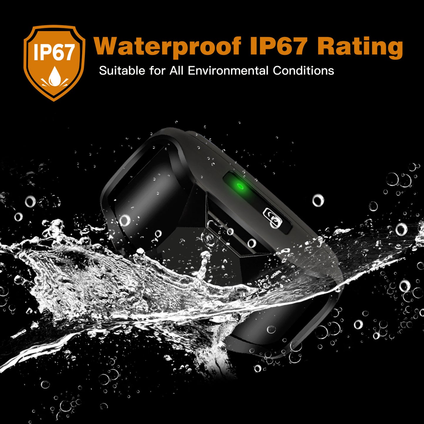 Waterproof Dog Training Collar with Remote – 3300Ft Shock & Vibration