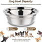XIAZ Elevated Dog Bowls – Adjustable Raised Feeder Stand