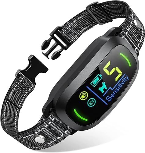 Rechargeable Dog Bark Collar – Smart No-Bark Training with Beep
