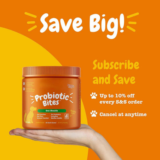 Probiotic Chews for Dogs & Cats – Digestive & Gut Health 315g