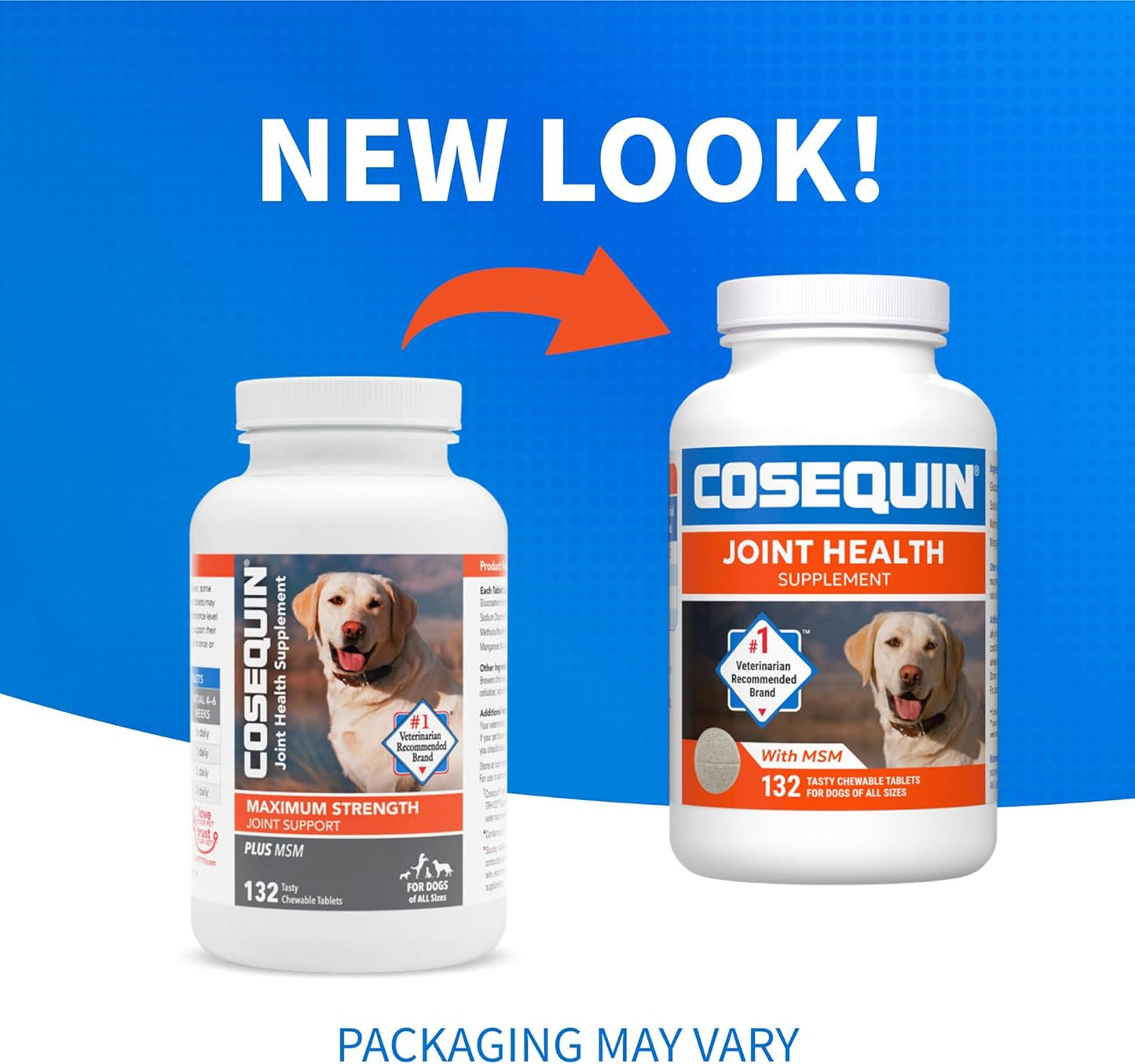 Cosequin Joint Health Supplement for Dogs – 132 Chewable Tablets