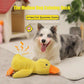 Calming Duck Dog Toy – Soft Plush Pillow with Quacking Sound