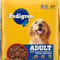 Pedigree Adult Dry Dog Food – Steak & Vegetable Flavor, 18 lb