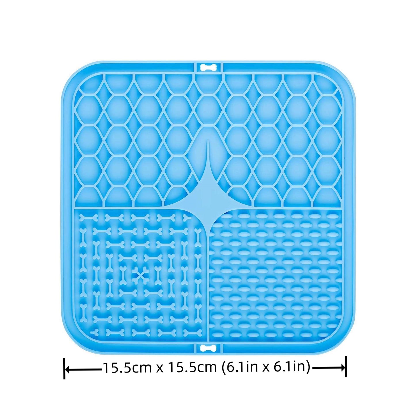 LUKITO Lick Mat for Dogs & Cats – Slow Feeder with Suction Cups