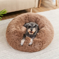 Super Soft Donut Pet Bed – Washable Plush Calming Bed for Dogs & Cats