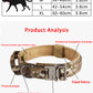 Tactical Dog Collar with Handle – Adjustable Nylon Military Collar