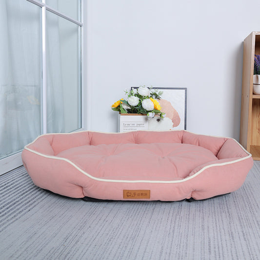 Four-Season Dog Bed – Waterproof, Bite-Resistant Sofa for Large Dogs