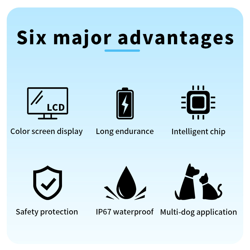 Rechargeable Dog Bark Collar – Smart No-Bark Training with Beep