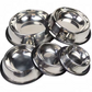 Stainless Steel Non-Skid Dog Bowls – 2-Pack Food & Water Set
