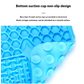 LUKITO Lick Mat for Dogs & Cats – Slow Feeder with Suction Cups