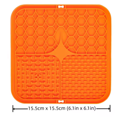 LUKITO Lick Mat for Dogs & Cats – Slow Feeder with Suction Cups