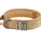 Tactical Dog Collar with Handle – Adjustable Nylon Military Collar