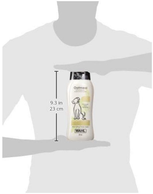 Wahl USA Dog Shampoo – Oatmeal, Coconut & Lime for Itchy Skin