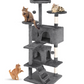 54-Inch Cat Tree Tower – Multi-Level Condo & Scratching Post