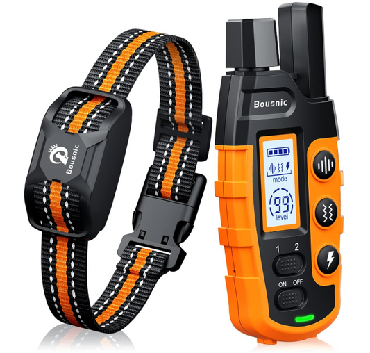 Waterproof Dog Training Collar with Remote – 3300Ft Shock & Vibration