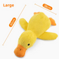 Calming Duck Dog Toy – Soft Plush Pillow with Quacking Sound