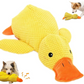 Calming Duck Dog Toy – Soft Plush Pillow with Quacking Sound