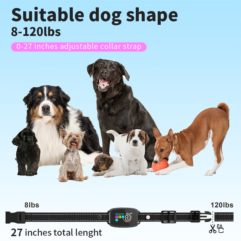 Rechargeable Dog Bark Collar – Smart No-Bark Training with Beep