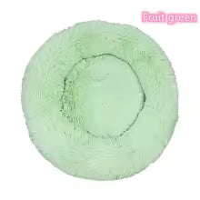 Super Soft Donut Pet Bed – Washable Plush Calming Bed for Dogs & Cats