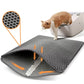 Waterproof Cat Litter Mat – Double Layer Trapping Pad