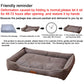 Large Dog Bed – Waterproof, Bite-Resistant Sofa Bed for Pets