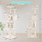 54-Inch Cat Tree Tower – Multi-Level Condo & Scratching Post